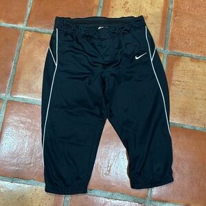 Black NIKE softball pants L